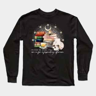 Giles Quote from Buffy about Books Long Sleeve T-Shirt